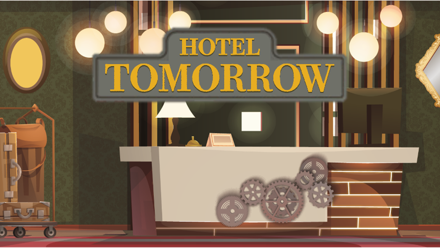 大阪ヘルスケアパビリオン リボーンチャレンジにおいて、近未来の観光をコンセプトにした「HOTEL TOMORROW」を展示